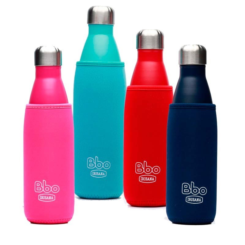 Botella Termo Acero  Inox. Fucsia 500 Ml.