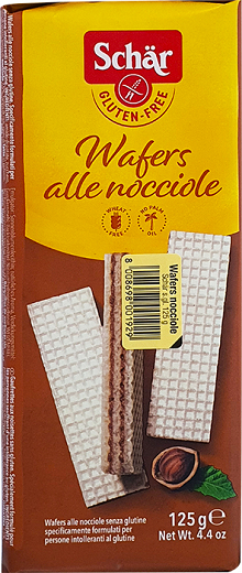 Wafers Avellana 125 Grs. (Schar)