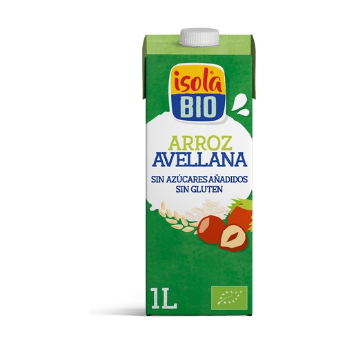 Bebida Arroz Avellana Bio 1 Ltr. (Isolabio)