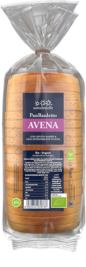 Pan De Molde de Avena 500 Grs. (Sottolestelle)