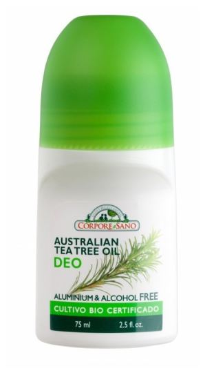 Desodorante Roll On Arbol Del Te 75 Ml. Bio (Corpore Sano)