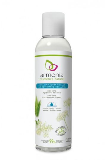 Agua Micelar Aloe Sauco Bio 300 Ml. (Armonia)
