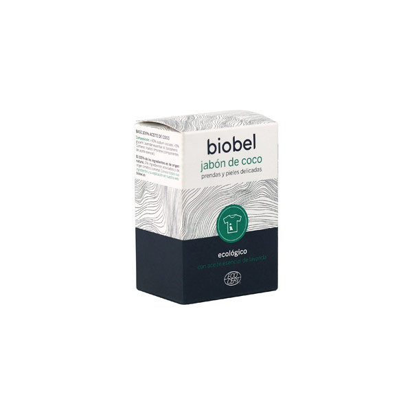 Pastilla Jabon De Coco C/Aceite Lavanda 240 Grs. (Biobel)