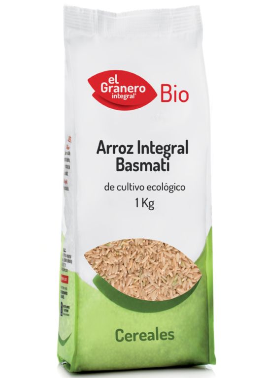 Arroz Integral Basmati 1Kg (El Granero)