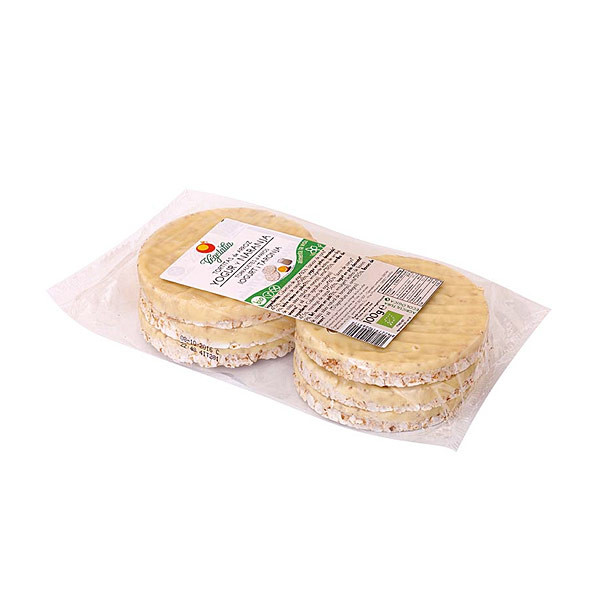 Bio Tortitas Arroz  Yogur/Naranja S/Gl. 100G. (Vegetalia)