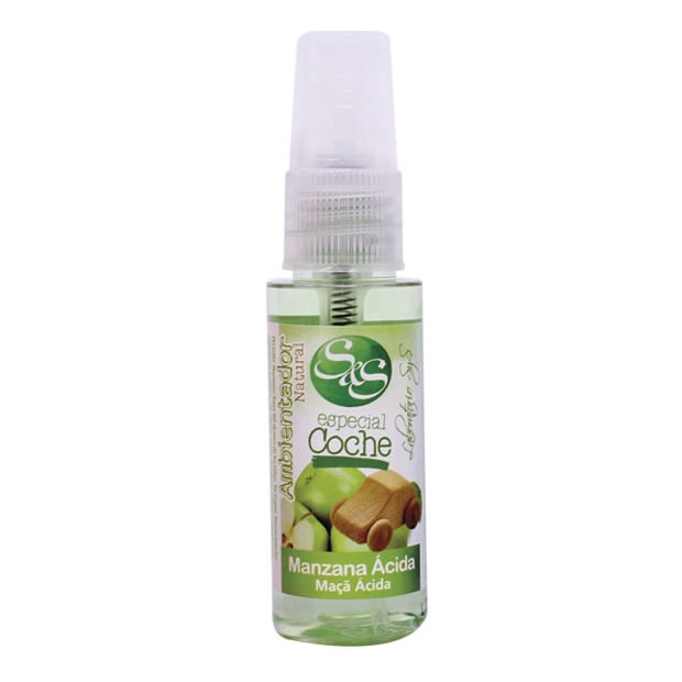 Ambientador Coche Pulverizador 30 Ml. Manzana Acida (Laboratorio SYS)