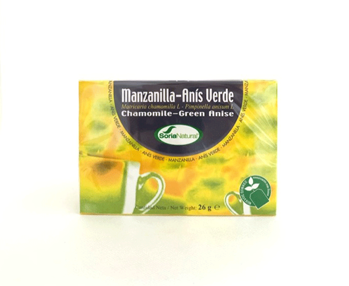 Manzanilla Anis Verde Infusion 20 Filtros (Soria)