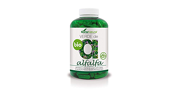 Verde Alfalfa 240 Caps. 630 Mg (Soria Natural)