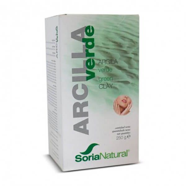 Arcilla Verde "Cajita" 250 Grs. (Soria)