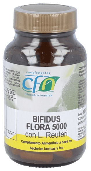 Bifidus Flora 5000 Con L Reuteri (Probiotic 5000) 60 Caps ( Cfn)