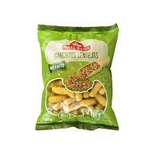 Ganchitos De Lentejas Bio No Frito 75 Grs. (Natursoy)