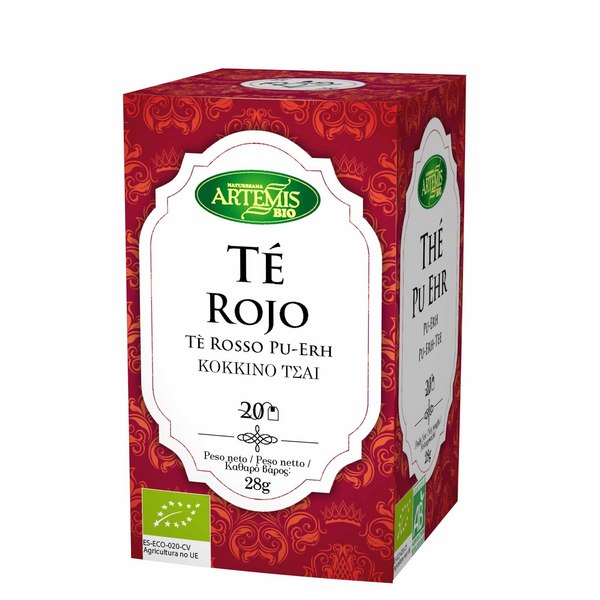 Te Rojo Pu Erh 20 Bolsitas (Artemis)