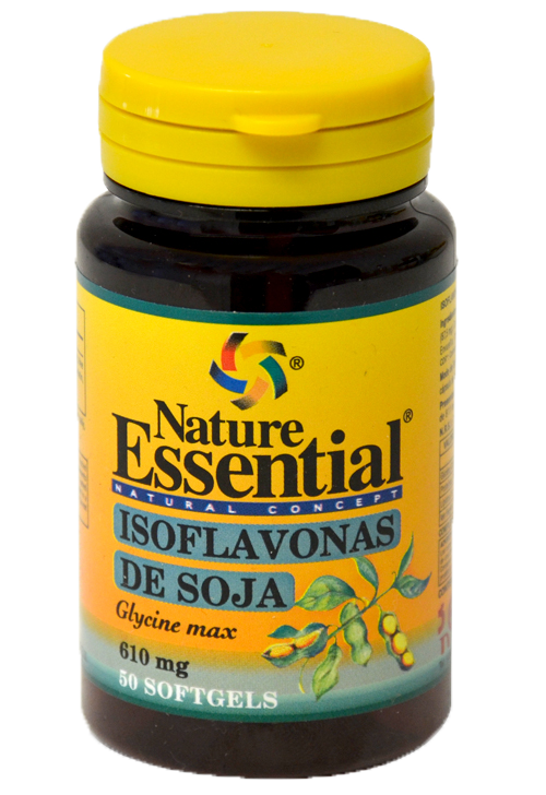 Isoflavonas De Soja 50Compr. 610Mg (Nature Essential)