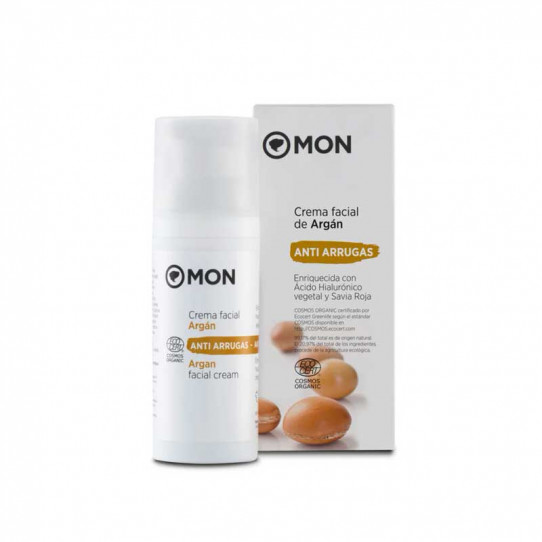 Crema Facial Argan Antiarrugas Eco 50 Ml. (Mon )