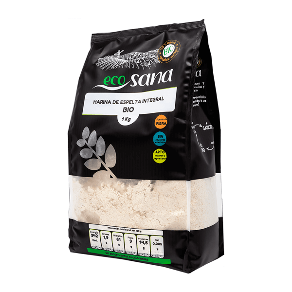 Harina Espelta Integral Bio 1 Kg. (Ecosana)