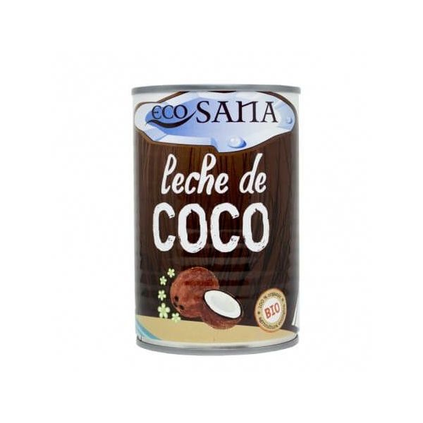 Leche De Coco Bio 400 Ml. (Ecosana)