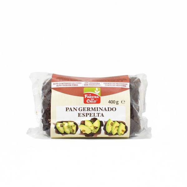 Pan Germinado Espelta 400 Grs. (La Finestra)