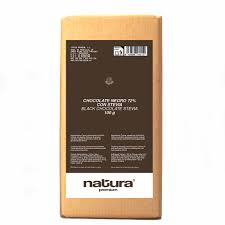 Chocolate Negro 72% Con Estevia 100 Grs. (Natura Premium)