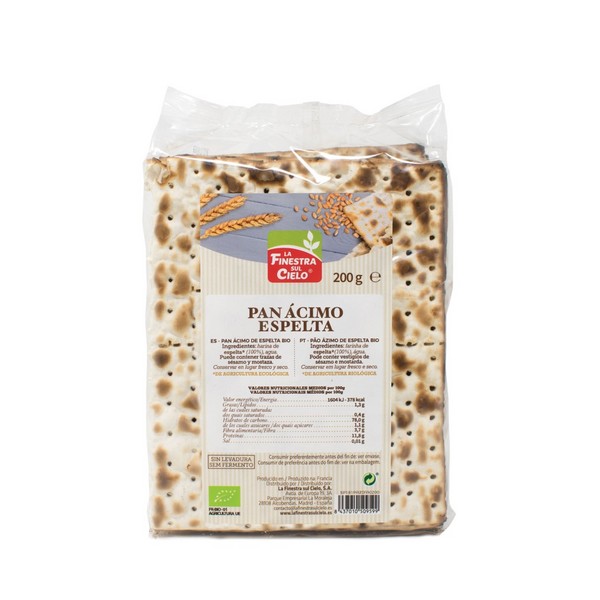 Pan Acimo De Espelta *Tipo Crackers* 200 G (La Finestra)
