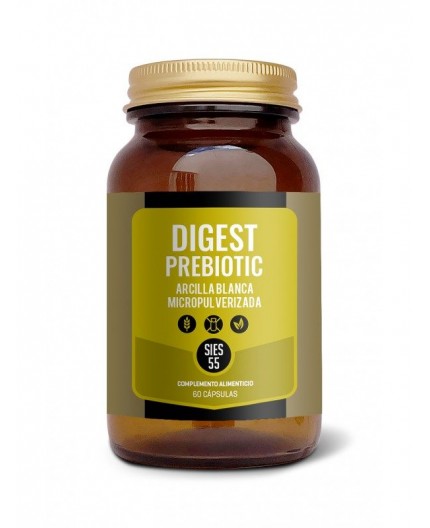 Digest Prebiotic *Arcilla Blanca* 60 Caps. (Sies 55)