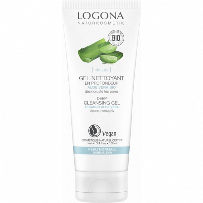 Gel Limpiador Aloe Bio 75Ml (Logona)