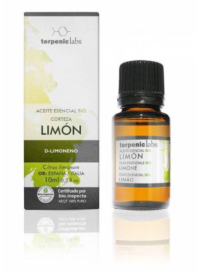 Aceite Esencial Limon 10 Ml. (Terpenic)