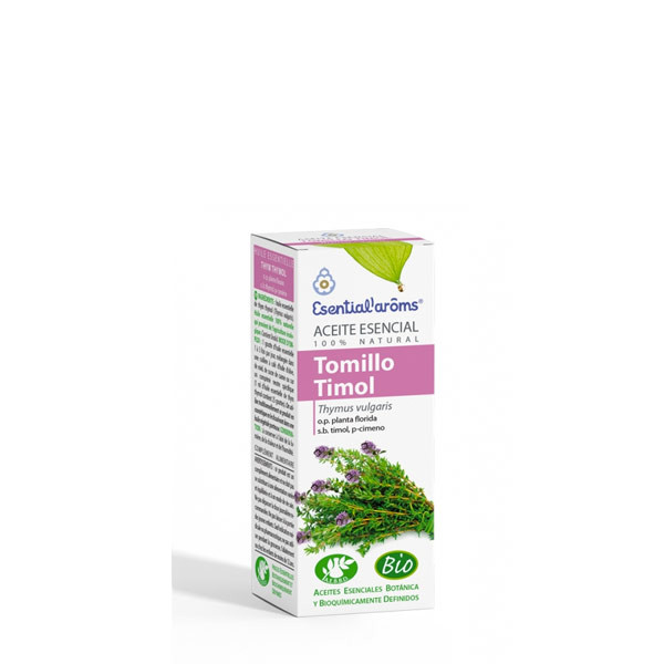 Aceite Esencial Bio Tomillo Timol 10 Ml. (Esential Aroms)