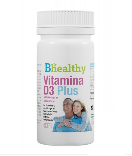 Vitamina D3 Plus 45 Caps. (Bhealthy)Biover