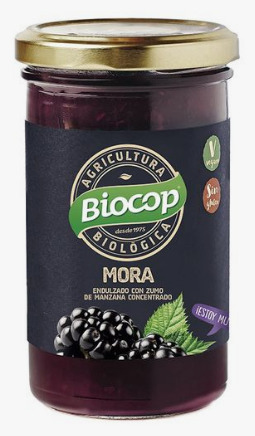 Compota "Mermelada" Mora Bio 280 Gr.(Biocop)