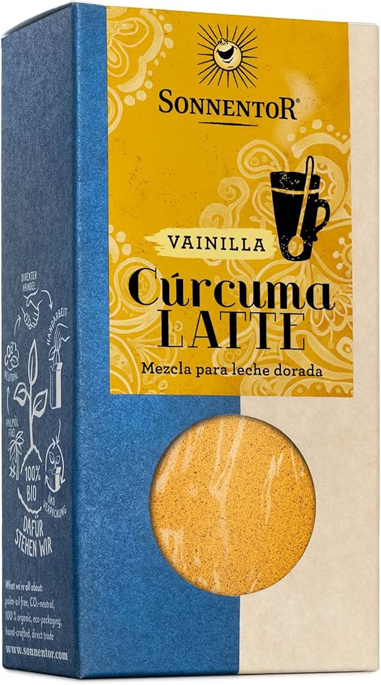 Curcuma Latte Vainilla 60 Grs. (Sonnentor)