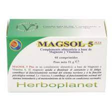 Magsol Plus 5  60 Comp. (Herboplanet)