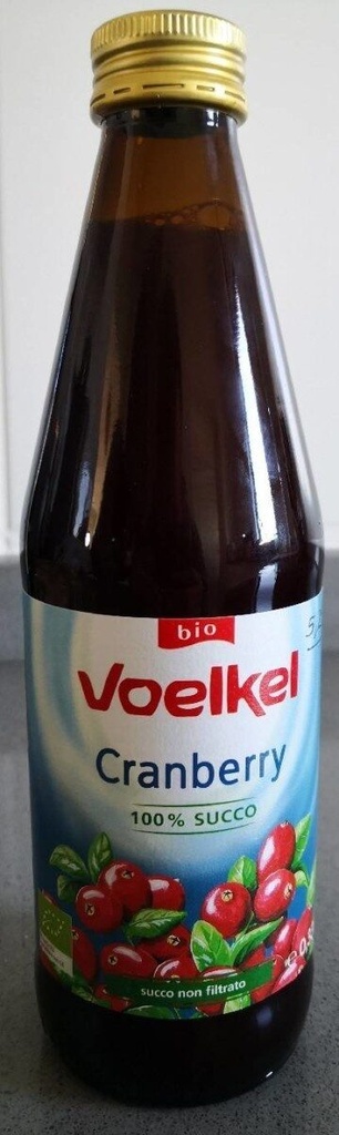 Zumo De Arandano Rojo Puro Bio 330 Ml. (Voelkel)