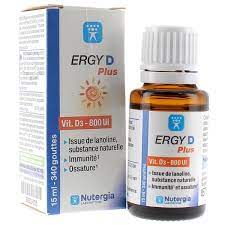Ergy D "Vitamina D3" 15 Ml.  (Nutergia) (copia)