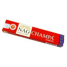 Incienso Golden Champa Rojo (Golden Nag)