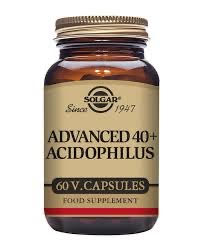 Acidophilus 40 Avanzado 2 botes de 60 Caps. C/U (Solgar) (copia)