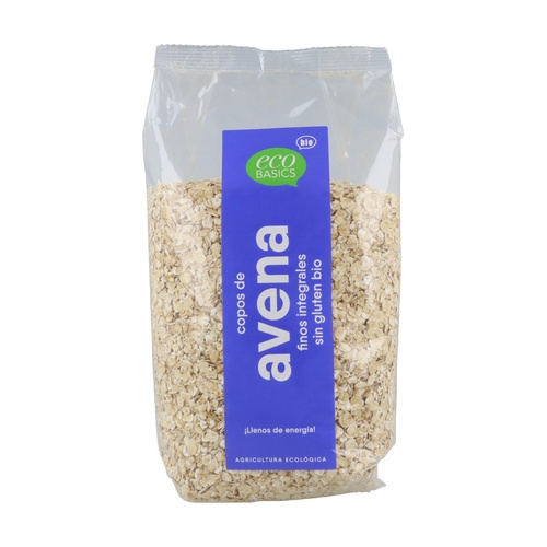 Copos Avena Gruesos Sin Gluten 500 gr. (Ecobasic) (copia)