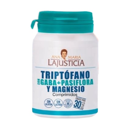 [8436000686067] Triptofano con Gaba Pasiflora y Mg 30 Comp. (Ana Mª La Justicia)