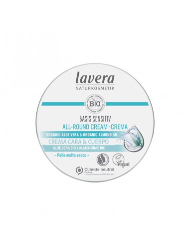 [4021457637690] Crema Cara y Cuerpo Aloe Almendra 150 ml. (Lavera)