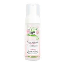 [3517360024227] Espuma Limpiadora Calmante Aloe Vera y Rosa 150Ml. (Sobio)