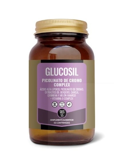 [8437018752065] Glucosil "Picolinato Cromo + Vit. B Complex" 90 comp. (Sies 55)