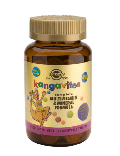 [033984028043] Kangavites Multi "Frutas Del Bosque".60 Comp. (Solgar) (copia)