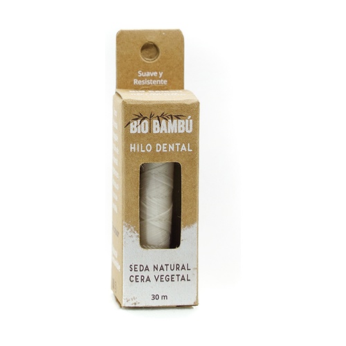 [7506709857110] Hilo Dental Seda Natural 30 mtrs.(Bio Bambu)