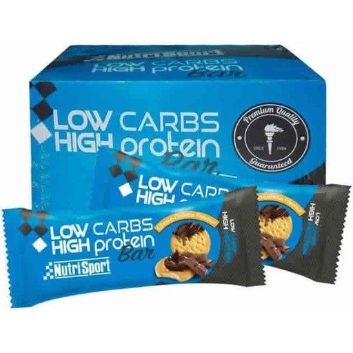 [8424644003456] Barrita Low Carbs High Protein Cookies Cream (Nutrisport)