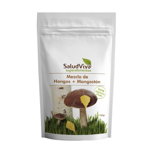 [017250000001] Mezcla de Hongos Mangostan Acerola 125 Gr.  (Salud Viva)
