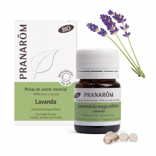 [5420008529221] Aceite Esencial Lavanda Bio 60 Perlas (Pranarom)