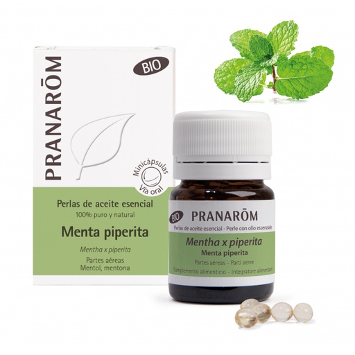 [5420008523557] Aceite Esencial Menta Piperita Bio 60 Perlas (Pranarom)