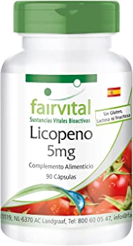[8718309440053] Licopeno 25 mg. + Vitamina E 90 Caps. (Fairvital) (copia)