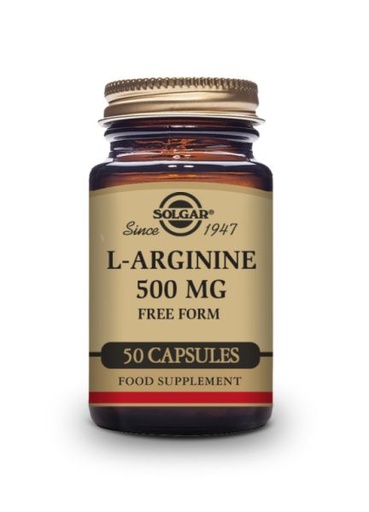 [076280552850] L Arginina 500 Mg. 50 Cáps. (Solgar) (copia)