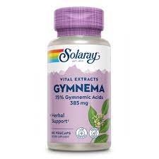 [076280399110] Gymnema 385 mg 60 cap (Solaray)