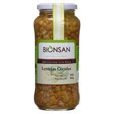[8436015591202] Lentejas Pardina Cocidas Bio 400 Grs. (Bionsan)